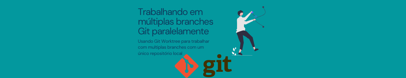 Trabalhando em múltiplas branches Git paralelamente